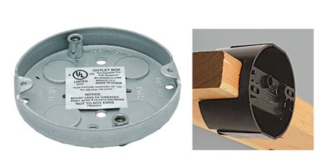 ceiling junction box for fan|ceiling fan rated junction box.